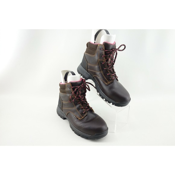 Wolverine Shoes - Wolverine Brown Waterproof Hiking Boots Peak AG W10182 Womans Size 7.5W Soft Toe